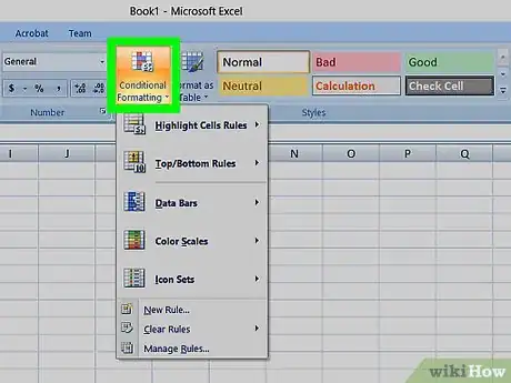 Image titled Apply Conditional Formatting in Excel Step 4