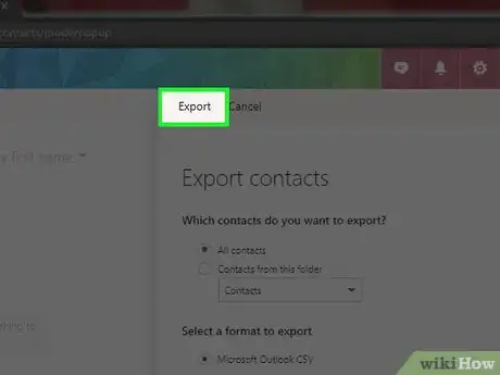 Image titled Export Contacts from Outlook Step 6
