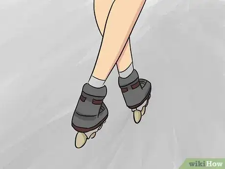 Image titled Do a Crossover on Inline Skates Step 6