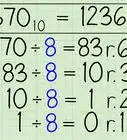 Convert from Decimal to Octal