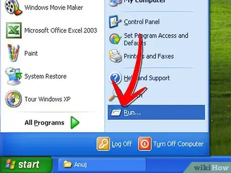 Image titled Become the System User in Windows XP Step 1