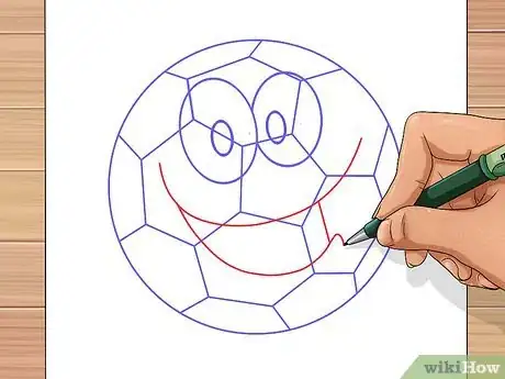 Image titled Draw a Soccer Ball Step 16