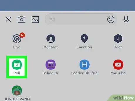 Image titled Make a Polls on the Line App on iPhone or iPad Step 5