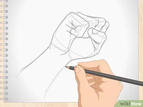 Image titled Draw Anime Hands Step 9