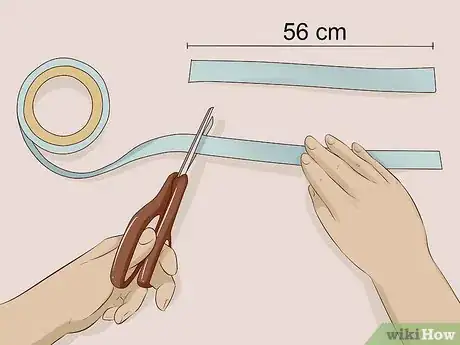 Image titled Sew Ribbons on Pointe Shoes Step 1.jpeg