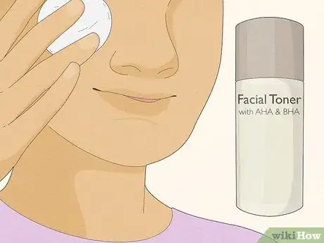 Image titled Care for Combination Skin Step 10