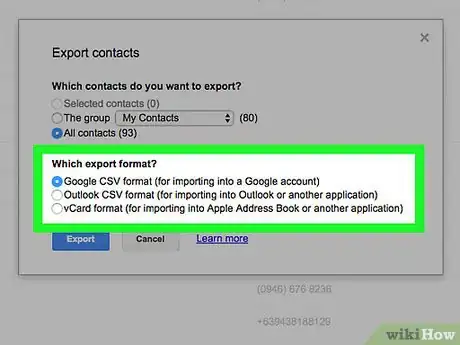 Image titled Export Gmail Contacts Step 6