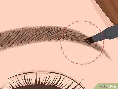 Image titled Cover Tattooed Eyebrows with Makeup Step 9