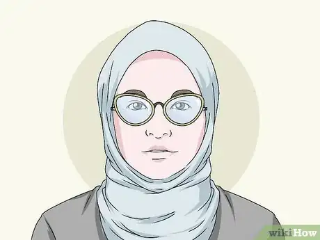 Image titled Wear a Hijab with Glasses Step 12
