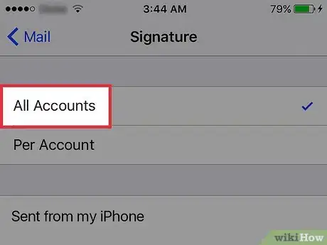 Image titled Add a Signature to iPhone Email Step 4