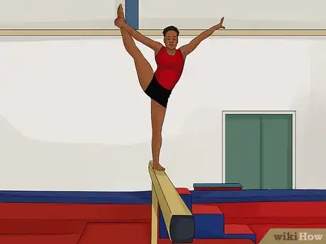 Image titled Walk on a Gymnastics Balance Beam Step 20