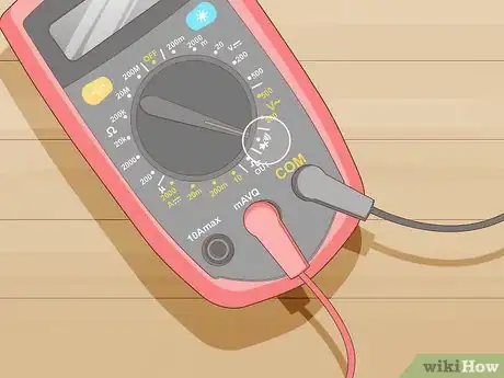 Image titled Test Continuity with a Multimeter Step 2