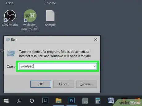 Image titled Open WordPad in Windows 10 Step 9