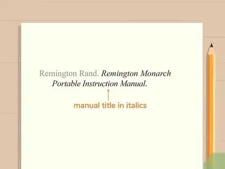 Image titled Cite Manuals Step 12