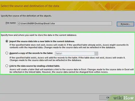 Image titled Create a Database from an Excel Spreadsheet Step 11