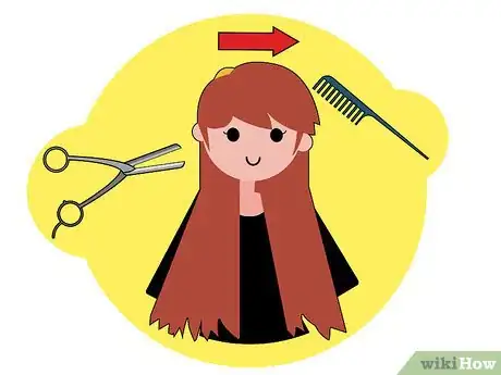 Image titled Razor Cut Long Hair Step 15