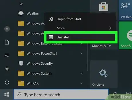 Image titled Uninstall Windows 10 Store Apps Step 3