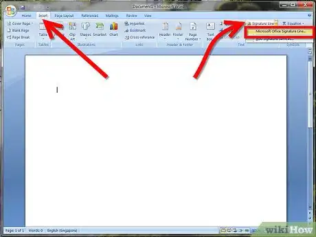 Image titled Create an Email Signature in Microsoft Word Step 2