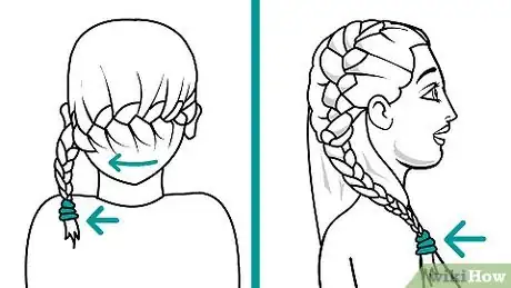 Image titled Do a Basic Hair Braid Step 30