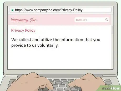 Image titled Create a Website Privacy Policy Step 1