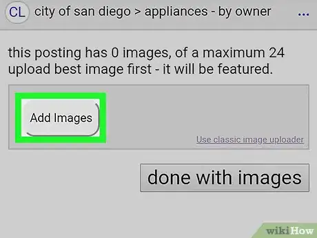 Image titled Post Pictures on Craigslist on Android Step 8