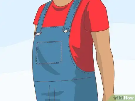 Image titled Dress Up As Mario from Super Mario Bros Step 4