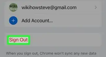 Sign Out of Google Chrome