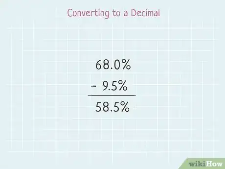 Image titled Subtract Percentages in Math Step 8