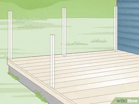 Image titled Build a Deck Railing Step 1