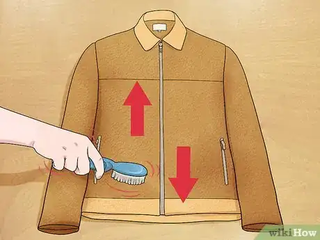 Image titled Clean a Suede Jacket Step 1