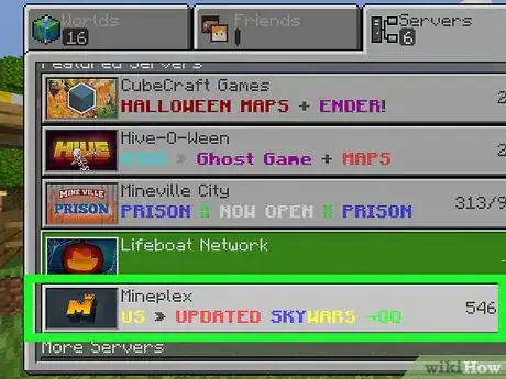 Image titled Join Servers in Minecraft PE Step 12