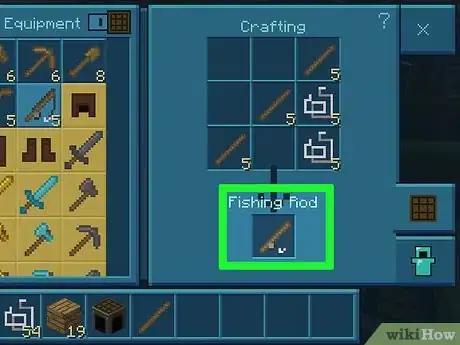 Image titled Make a Fishing Rod in Minecraft Step 17