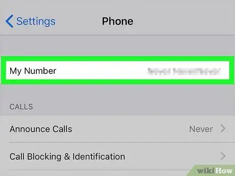 Image titled View Your Phone Number on an iPhone Step 3