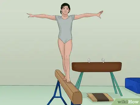 Image titled Walk on a Gymnastics Balance Beam Step 5