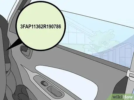 Image titled Find the Paint Color Code on Ford Vehicles Step 5