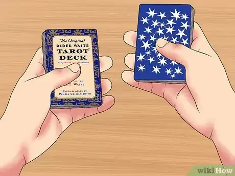 Image titled Read Tarot Cards Step 1