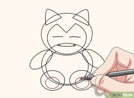 Image titled Draw Snorlax Step 17