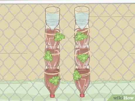 Image titled Build a Vertical Garden from Soda Bottles Step 17
