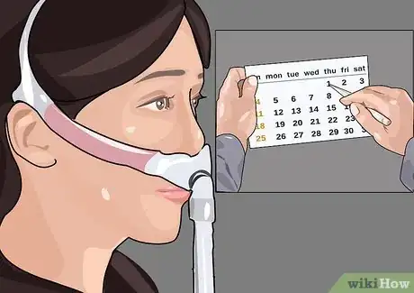 Image titled Adjust to Wearing a CPAP Mask Step 1