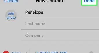 Add a Contact on an iPhone