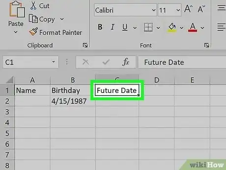 Image titled Calculate Age on Excel Step 25