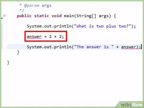 Image titled Start and Compile a Short Java Program in Eclipse Step 9