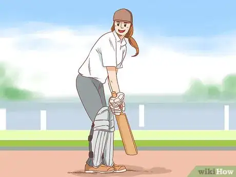 Image titled Bat Against Fast Bowlers Step 2