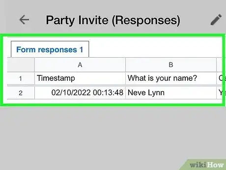 Image titled View Google Form Responses on iPhone or iPad Step 17