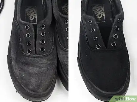 Image titled Clean Black Vans Step 1