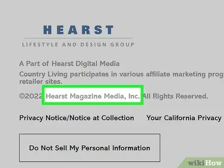 Image titled Find the Publisher of a Website Step 1
