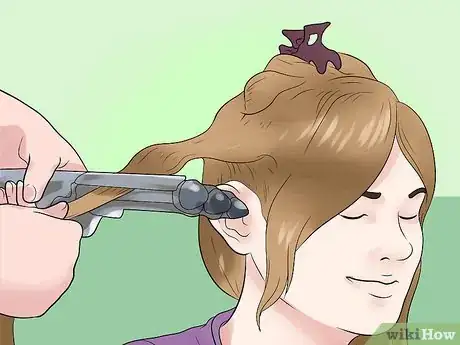 Image titled Use a Triple Barrel Waver Step 11