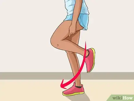 Image titled Do a Standing Front Thigh Stretch Step 4