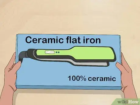 Image titled Flat Iron Natural Hair Step 11