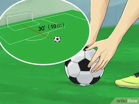 Image titled Knuckle a Soccer Ball Step 2